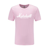 Marshall T Shirt Logo Amps Amplification Guitar Hero Hard Rock Cafe Music Muse Tops Tee Shirts For Men Fashion Harajuku T-shirts - webtekdev