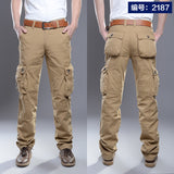 Cargo Pants Men Combat SWAT Army Military Pants Cotton Many Pockets Stretch Flexible Man Casual Trousers  Plus Size 28- 38 40 - webtekdev