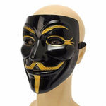 1Pcs High Quality V for Vendetta Mask Anonymous Movie Guy Fawkes Halloween Masquerade Party Cosplay Mask Drop Shipping - webtekdev