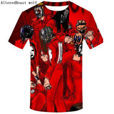 Brand Gothic Shirt Slipknot T-shirt Punk Shirts Rock Tshirt Print 3d T Shirt Men Short Sleeve Mens Clothing Casual Wear 2019 - webtekdev