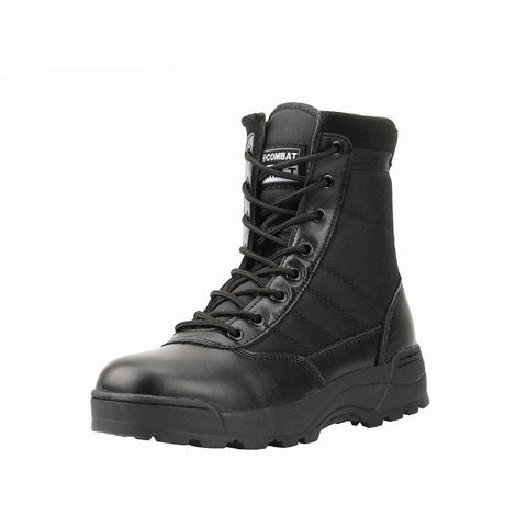 Tactical Military Boots Mens Working Safety Shoes Army Black Combat Boots Men Shoes Desert Female - webtekdev