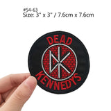 THE CLASH Star Logo Blondie Postage Stamp Dead Kennedys ANTI RACIST Anti Facist War Music Band Embroidered Iron On Patch - webtekdev