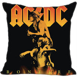 Custom Decorative Pillowcase Music Band Acdc Style Square Zippered Pillow Cover 35X35,40x40,45x45cm(One Side)180516-54 - webtekdev