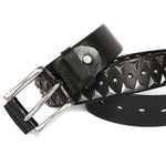 Genuine Leather Heavy Metal Belt - webtekdev