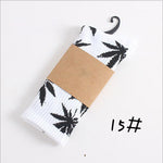 Winter high Quality Harajuku chaussette Style Weed Socks For Women Men's Cotton Hip Hop Socks Man Meias Mens Calcetines - webtekdev