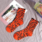 10 colors Spring women socks cotton leopard pattern warm funny socks harajuku female casual funny cute sock women's sox meias - webtekdev
