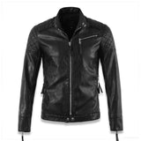 Hot ! High quality new Spring fashion leather jackets men, men's leather jacket brand motorcycle leather jackets skull M-5XL - webtekdev