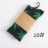 Winter high Quality Harajuku chaussette Style Weed Socks For Women Men's Cotton Hip Hop Socks Man Meias Mens Calcetines - webtekdev