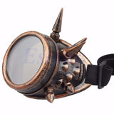 Cosplay Vintage Victorian Rivet Steampunk Goggles Glasses Welding Cyber Gothic New hot sell - webtekdev