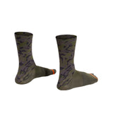 Sports Outdoor Camouflage Cycling Socks Men Cross-country Mountain Compression Bike Socks Army Green Calcetines Ciclismo - webtekdev