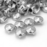 100 Pcs Metal Round Cone Rivet Studs Punk Rock DIY Leathercraft Accessory Hot - webtekdev