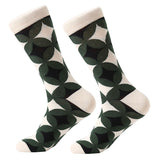MYORED 1 pair men socks combed cotton cartoon animal bird shark zebra corn watermelon sea food geometric novelty funny socks - webtekdev