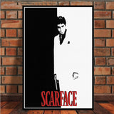 AL PACINO SCARFACE Gangster Movie Art Poster Canvas Painting Wall Picture For Home Decor Posters and Prints - webtekdev