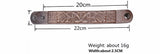 Dawapara Retro Slavic Knot Sigil Ethnic Style Viking Studded Cuff Wristband Men's Leather Bracelet Drop Shipping (Red 20cm) - webtekdev