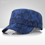 RoxCober Hight Quality Camouflage Sun Protection Military cap quick drying ultralight flat cap gorra militar hat for mens womens - webtekdev