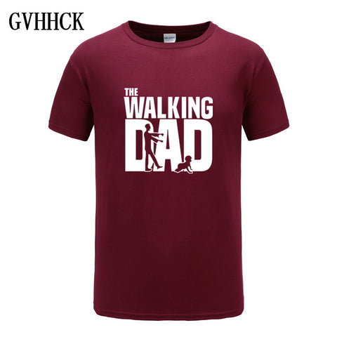 The Walking Dad Fathers Day Gift Men's Funny T-Shirt T Shirt Men 2019 New Short Sleeve Cotton Novelty Top Tee Camisetas Hombre - webtekdev