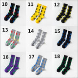 Moda Socmark Funny Socks Men Comfortable High Quality Cotton Happy Hemp Leaf Maple Casual Long Weed Crew Sock Dress Harajuku - webtekdev