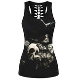 Polyester/Spandex Fashion Sportswear For Womens Tank Top Sleeveless Hollow Back Tops Slim Workout Clothes 2017 Summer Vest Shirt - webtekdev