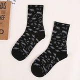 Casual Stretch Fashion Personality High Quality Soft Leopard Short Socks Popular Women's Socks For Female Girl Cotton Sock WD001 - webtekdev