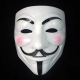 Hot Selling V for Vendetta Mask Anonymous Guy Fawkes Fancy Dress Adult Costume Accessory Party Cosplay Hallowee Masks - webtekdev