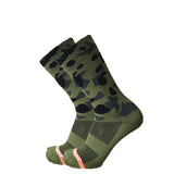 Sports Outdoor Camouflage Cycling Socks Men Cross-country Mountain Compression Bike Socks Army Green Calcetines Ciclismo - webtekdev