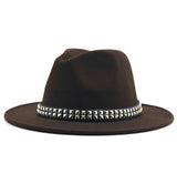 Fashion Wool Men's Fedora Hat - webtekdev