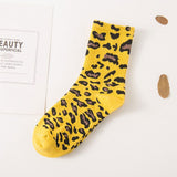 Casual Stretch Fashion Personality High Quality Soft Leopard Short Socks Popular Women's Socks For Female Girl Cotton Sock WD001 - webtekdev