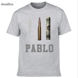 Summer New Brand Clothing T Shirts Men Narcos Pablo Escobar T-shirt Cotton Hip Hop O Neck Tees Tops Harajuku Streetwear - webtekdev