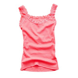 2020 Women Girl Summer Sexy Lace Tank Tops Sleeveless Bodycon Temperament T-shirt Vest Fashion Camisole Top - webtekdev