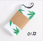 Winter high Quality Harajuku chaussette Style Weed Socks For Women Men's Cotton Hip Hop Socks Man Meias Mens Calcetines - webtekdev