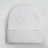 Solid Unisex Beanie Autumn Winter Wool Blends Soft Warm Knitted Cap Men Women SkullCap Hats Gorro Ski Caps 24 Colors Beanies - webtekdev