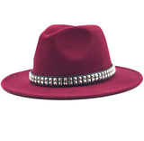 Fashion Wool Men's Fedora Hat - webtekdev