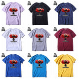 COOLMIND QI0320A summer cool 100% cotton printed funny men T shirt new design short sleeve casual mal cewneck Tshirt for men - webtekdev