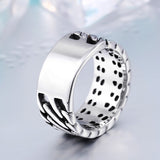 Beier 316L Stainless Steel Gothic Personality Chain Ring Man Goth  Fashion 2017 Men's Accessories  LR175 - webtekdev