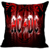 Custom Decorative Pillowcase Music Band Acdc Style Square Zippered Pillow Cover 35X35,40x40,45x45cm(One Side)180516-54 - webtekdev