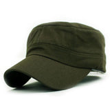Hat Cotton Women Men Adjustable cap Unisex Solid Baseball caps Classic Plain Vintage Travel Sport  Military Cadet Hat - webtekdev
