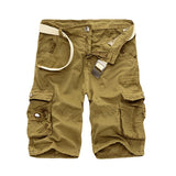 Military Cargo Shorts Men Summer Camouflage Pure Cotton Brand Clothing Comfortable Men Tactical Camo Cargo Shorts - webtekdev