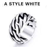 Beier 316L Stainless Steel Gothic Personality Chain Ring Man Goth  Fashion 2017 Men's Accessories  LR175 - webtekdev