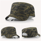 RoxCober Hight Quality Camouflage Sun Protection Military cap quick drying ultralight flat cap gorra militar hat for mens womens - webtekdev