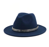 Fashion Wool Men's Fedora Hat - webtekdev