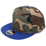 HATLANDER Camouflage snapback polyester cap blank flat camo baseball cap with no embroidery mens cap and hat for men and women - webtekdev