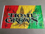 90*150cm BOB Marley Reggae Rasta Hippie Band highway 420 weed Flag For Bar Party Music Festival Tattoo Shop (home crown 90 x 150cm) - webtekdev