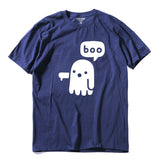 COOLMIND QI0228A casual short sleeve boo printed lovely men Tshirt summer style style  loose 100% cotton T-shirt men tees shirt - webtekdev