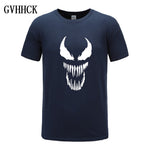Venom T shirt Men Fashion Tshirt Anime Originality Spiderman Cotton T-shirt EU Size Streetwear Movie Tops Tee - webtekdev