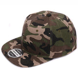 HATLANDER Camouflage snapback polyester cap blank flat camo baseball cap with no embroidery mens cap and hat for men and women - webtekdev