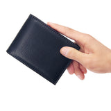 Casual Men's Wallets Leather Solid Luxury Wallet Men Pu Leather - webtekdev
