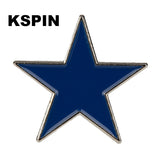 Red Star Lapel Pin  Badge Enamel Pin badge brooch Lapel pin Jeans shirt Cool Jewelry Gift XY0162 (XY0162) - webtekdev