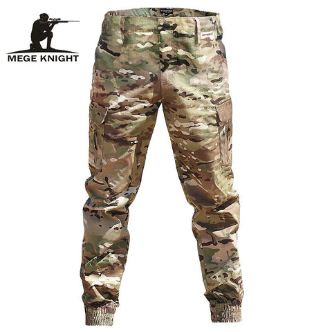 Mege Brand Men Fashion Streetwear Casual Camouflage Jogger Pants Tactical Military Trousers Men Cargo Pants for Droppshipping - webtekdev