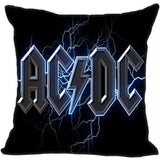Custom Decorative Pillowcase Music Band Acdc Style Square Zippered Pillow Cover 35X35,40x40,45x45cm(One Side)180516-54 - webtekdev