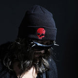 Punk Wool Cap New Fashion Autumn Winter Men Women Hip-hop Skull Bone Knitted Hat Casual Mask Warmer Halloween Gorros - webtekdev